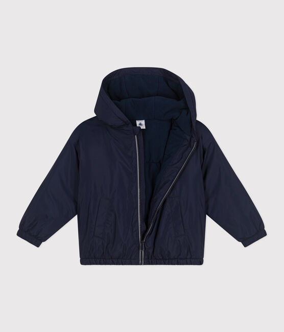 Cortavientos con tejido polar para niño azul SMOKING