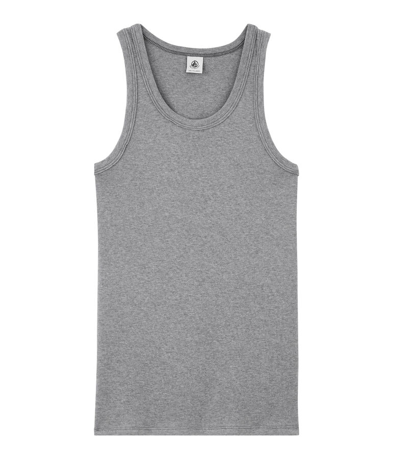 Camiseta de tirantes ic&oacute;nica para mujer gris