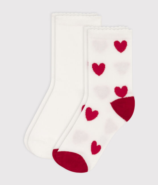 Juego de 2 pares de calcetines para niña variante 1
