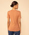Camiseta L'ICONIQUE de algodón con cuello redondo para mujer rosa SIENNA