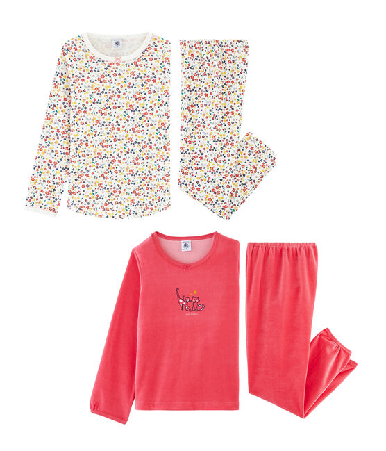 Dúo de pijamas para niña variante 1