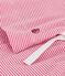 Pijama infantil de manga corta y pernera ancha de algodón a rayas rosa PEONIA/ MARSHMALLOW
