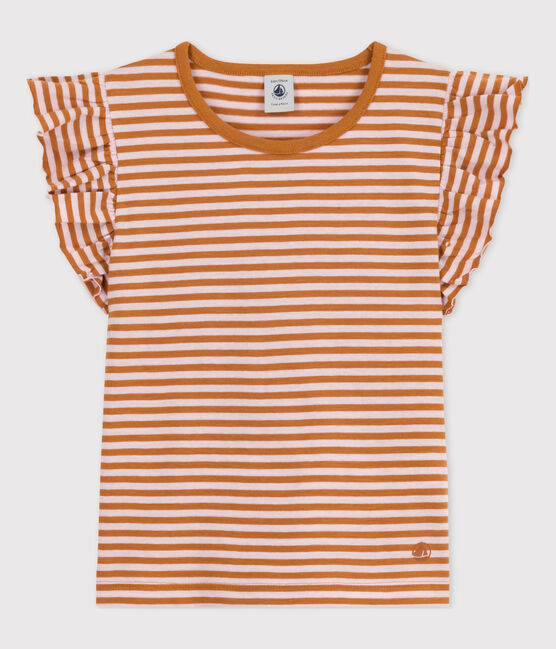 Camiseta de algodón a rayas para niña TOAST/ DOLL