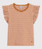 Camiseta de algodón a rayas para niña TOAST/ DOLL