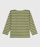Marinera infantil de algodón verde CEDAR/ MILK