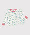 Pijama infantil de algodón con estampado de dinosaurios blanco MARSHMALLOW/blanco MULTICO