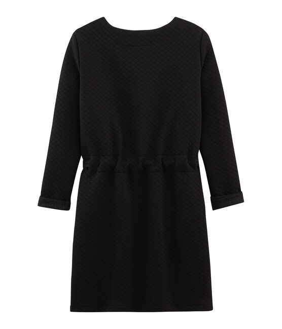 Vestido de mujer negro NOIR/amarillo DORE