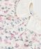 Blusa de algodón de manga larga con estampado de flores para bebé MILK/ MULTICO