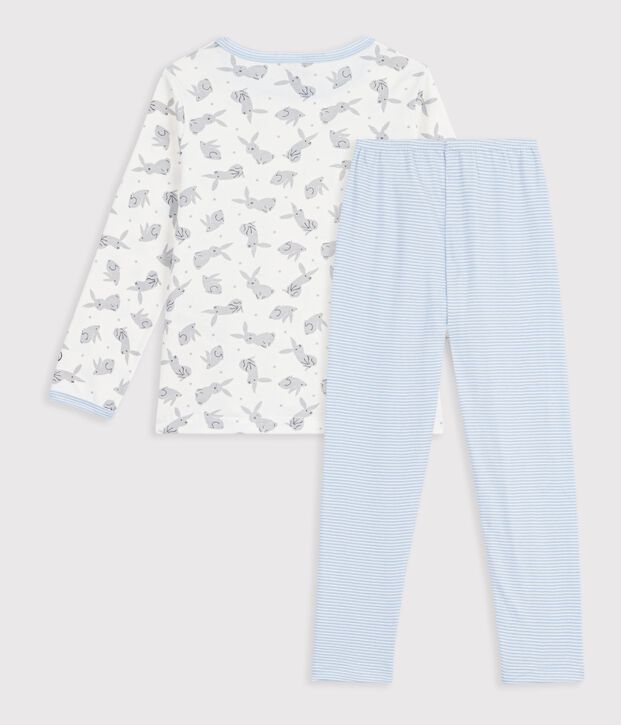 Pyjama  en velours gris/multicolor