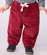 Pantalón de pana lisa para bebé