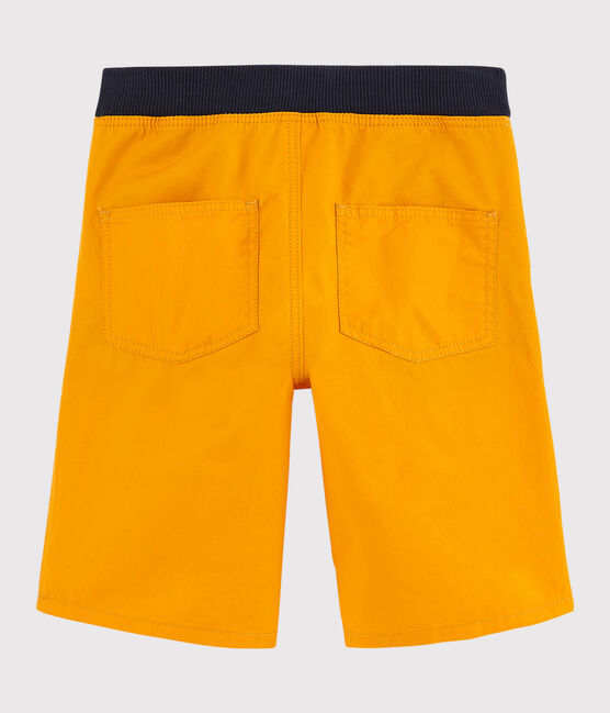 Bermudas de sarga de niño amarillo TEHONI