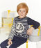 Jersey marinero para niño blanco MARSHMALLOW/azul SMOKING