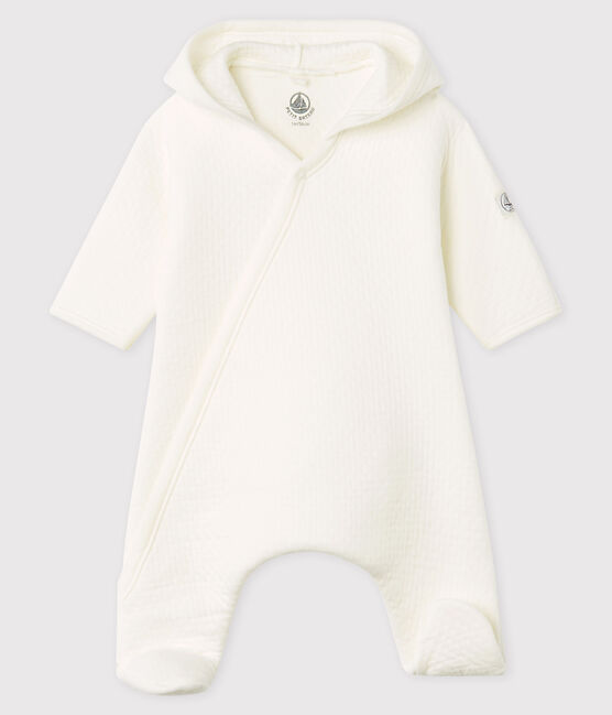 Mono largo para bebé de túbico acolchado blanco MARSHMALLOW