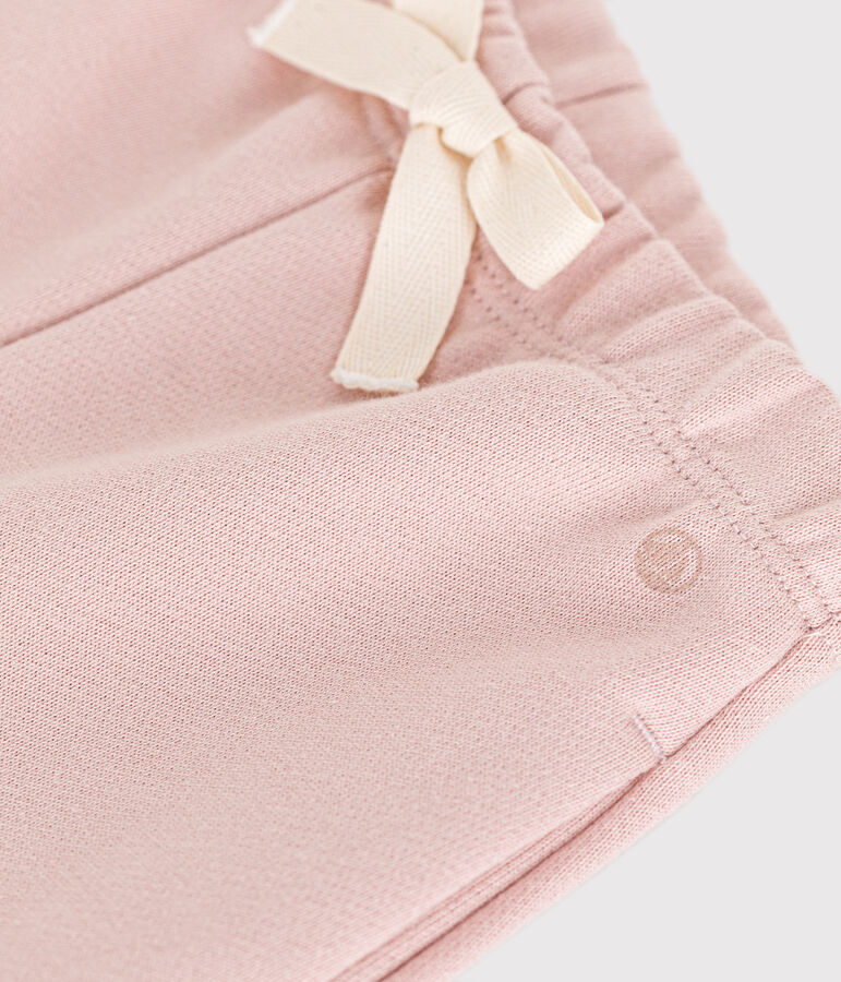 Pantal&oacute;n de mulet&oacute;n de beb&eacute; rosa