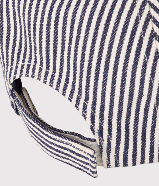 Gorra Petit Bateau Family para niño/niña azul MEDIEVAL/blanco MARSHMALLOW