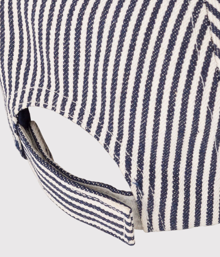 Gorra Petit Bateau Family para ni&ntilde;o/ni&ntilde;a azul/blanco