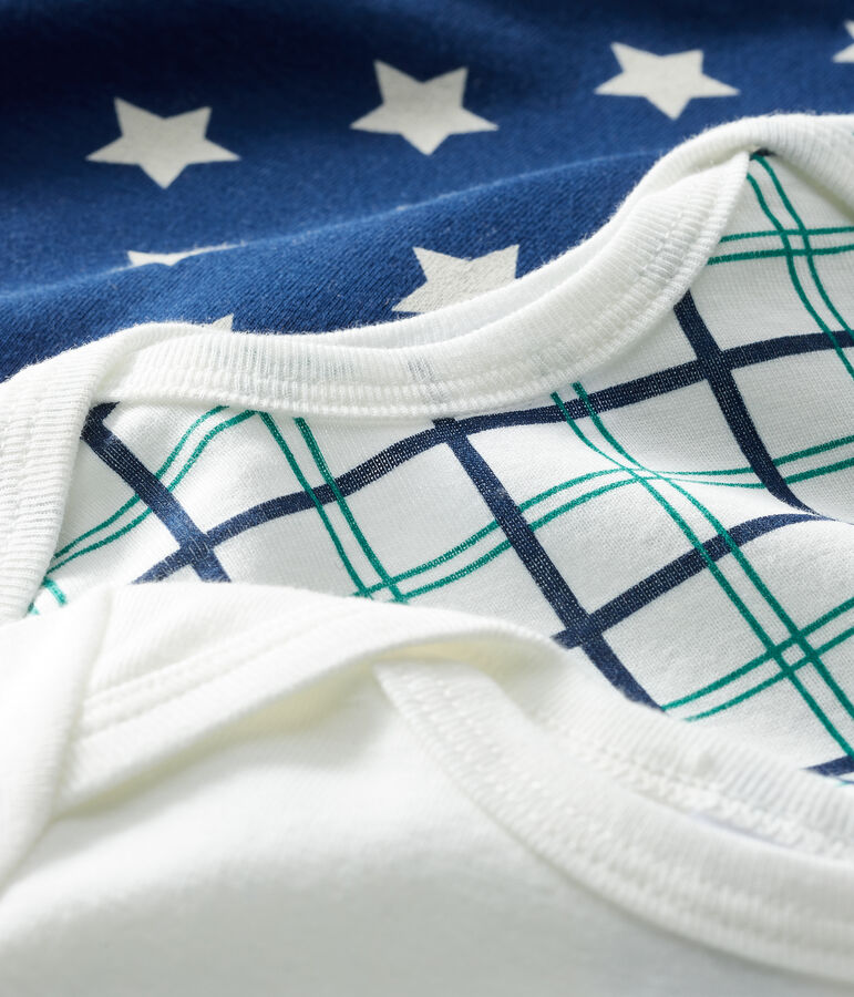 Tres bodis de manga larga para beb&eacute; ni&ntilde;o multicolor