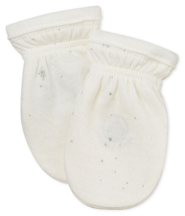 Manoplas antiara&ntilde;azos para beb&eacute; unisex blanco/multicolor