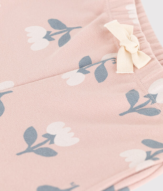 Pantal&oacute;n estampado de mulet&oacute;n para beb&eacute; rosa/multicolor