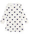 Camisón para chica de punto blanco MARSHMALLOW/azul MEDIEVAL