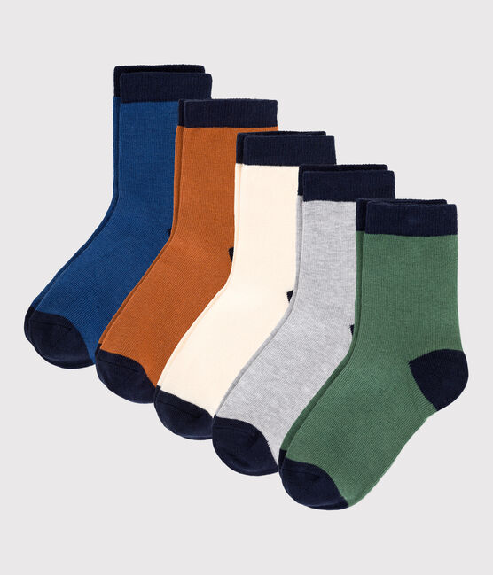 Juego de 5 pares de calcetines para niño variante 2