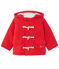 Parka bebé mixto en muletón rojo FROUFROU