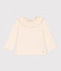 Blusa de manga larga de jersey para bebé