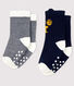 Juego de 2 pares de calcetines para bebé