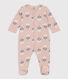 Pelele estampado de felpa