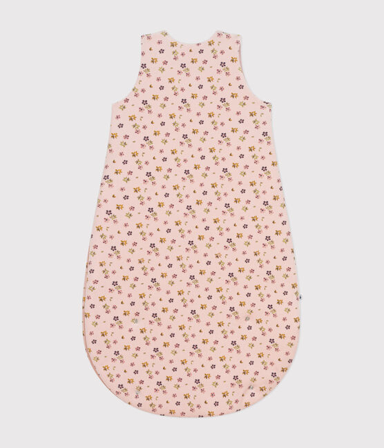 Saco de terciopelo para bebé TOG 3 rosa SALINE/blanco MULTICO