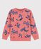 Sudadera de muletón infantil unisex rosa PAPAYE/ MULTICO