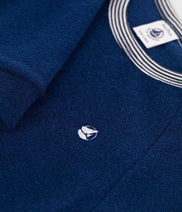 Pijama de rizo afelpado azul MEDIEVAL