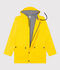 Impermeable ic&oacute;nico para mujer/hombre amarillo