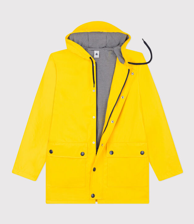 Impermeable ic&oacute;nico para mujer/hombre amarillo