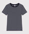Camiseta Icónica de algodón a rayas para mujer azul SMOKING/blanco MARSHMALLOW