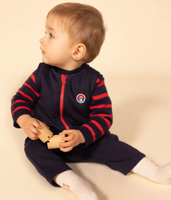 Jersey de lana y algodón con rayas marineras para bebé SMOKING/ CORRIDA