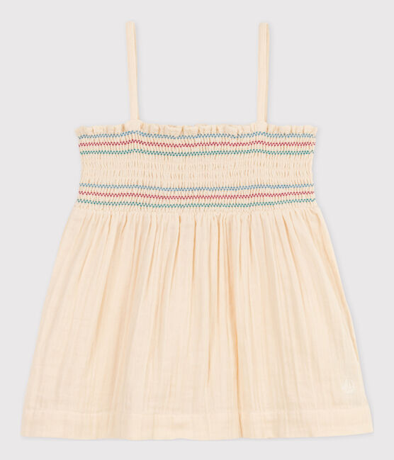 Blusa sin mangas de gasa de algodón para niña crudo AVALANCHE