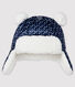 Gorro «chapka» impermeable para bebé niño