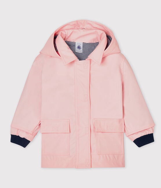 Chubasquero emblemático para bebé niña rosa MINOIS