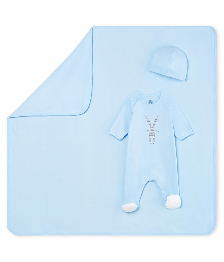 Estuche de regalo de nacimiento de punto para beb&eacute; variante 2