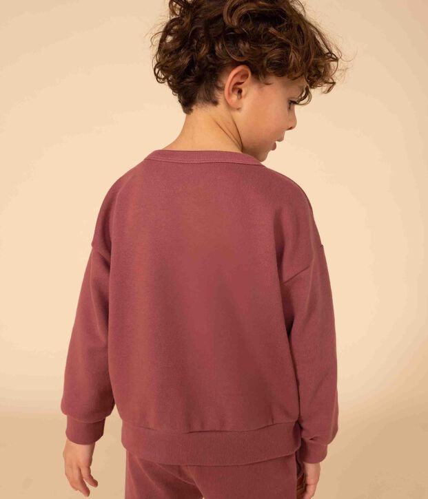 Sudadera de mulet&oacute;n marron