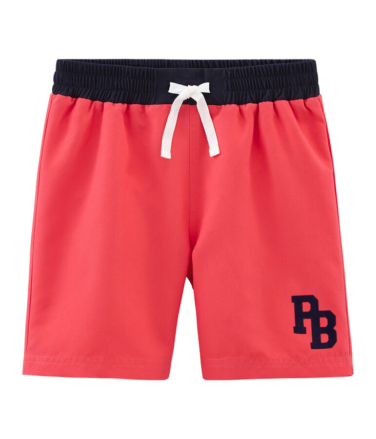 Shorts de playa infantiles para ni&ntilde;o rosa GROSEILLER