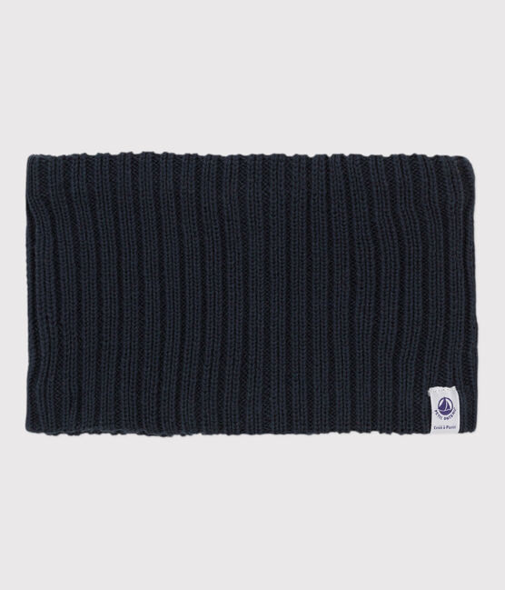 Cuello de punto tricotado con forro polar reciclado para bebé azul SMOKING