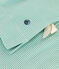 Pijama de algod&oacute;n a rayas de pernera ancha para mujer verde/blanco