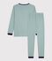 Pijama infantil de algodón a rayas ESTRAGON/ MARSHMALLOW