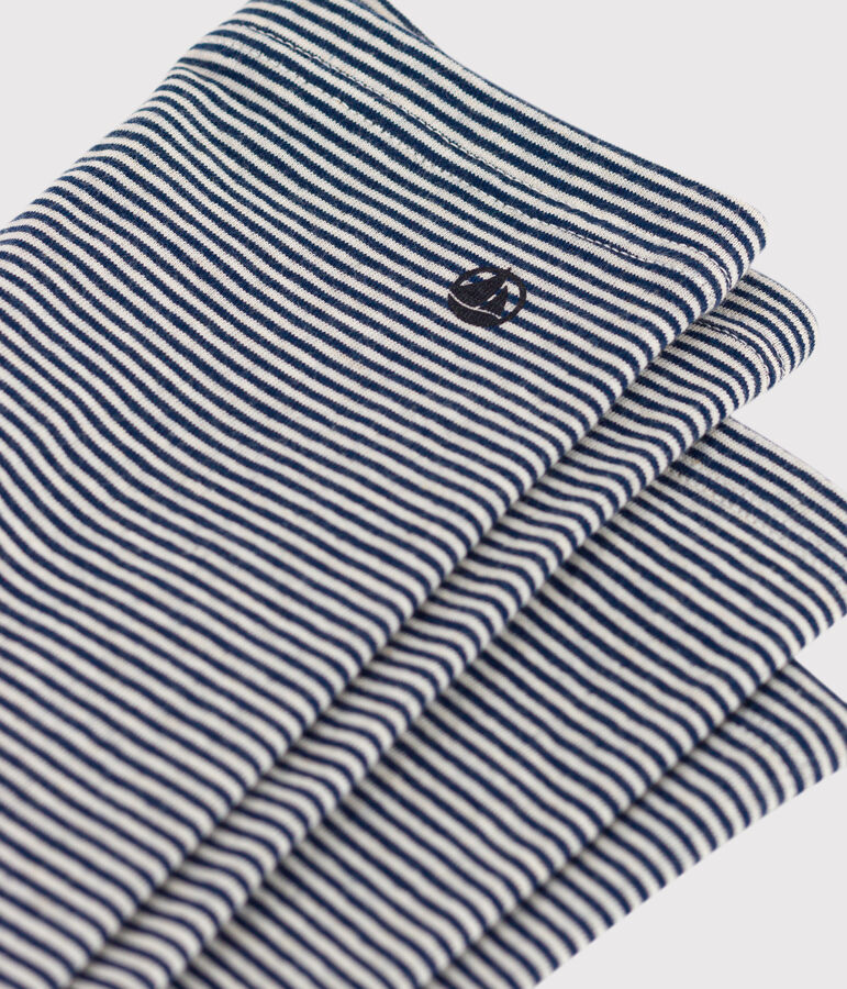 Leggings de t&uacute;bico de ni&ntilde;a azul/beige