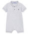 Mono corto polo para bebé niño gris POUSSIERE CHINE
