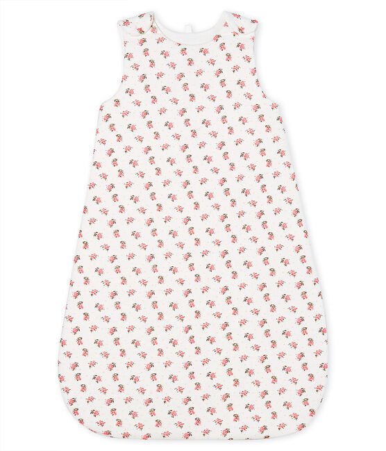 Saco de terciopelo para bebé blanco MARSHMALLOW/blanco MULTICO