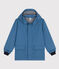 Impermeable emblemático reciclado para niña/niño azul BEACH
