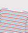 Jersey marinero de algodón de mujer blanco MARSHMALLOW/rojo BRASIER/azul PEPS